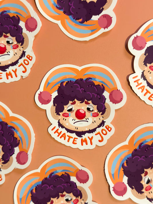 I hate my job Clown