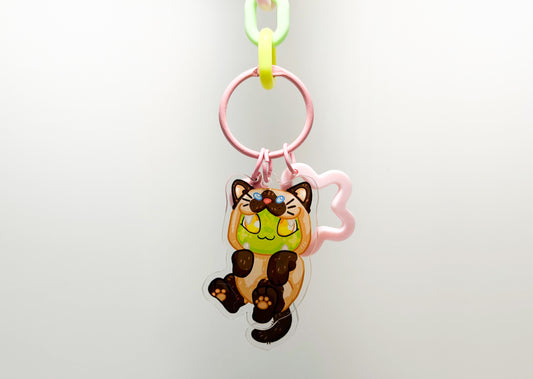 Mochi Wagging Tail Keychain