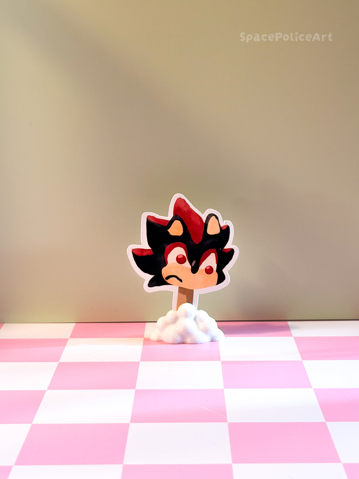 Shadow The Hedgehog Popsicle