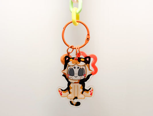 Chip Wagging Tail Keychain