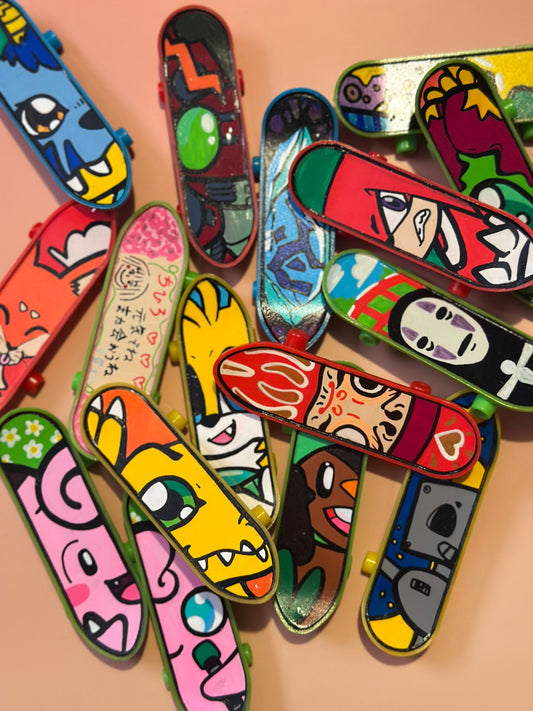 Sternenfrosch Fingerskateboard