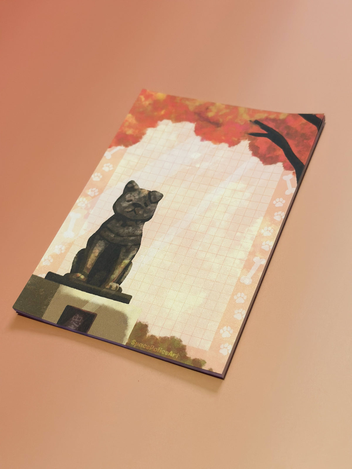 🐕 Hachiko Notizblock DinA6 🐕