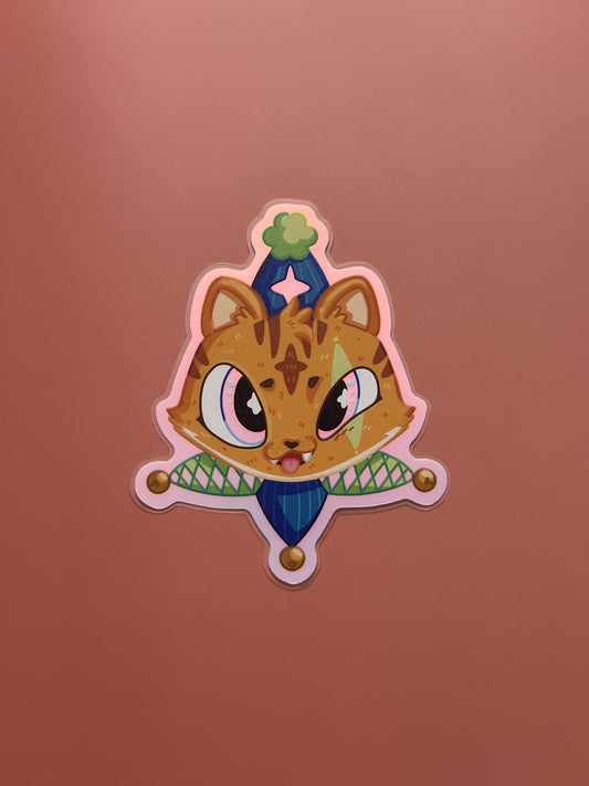 🎪 Orange Clown Cat 🎪