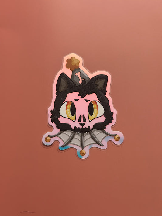 🎪 Black Clown Cat 🎪