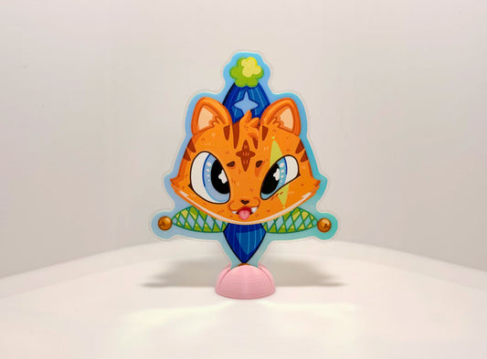 🎪 Orange Clown Cat 🎪