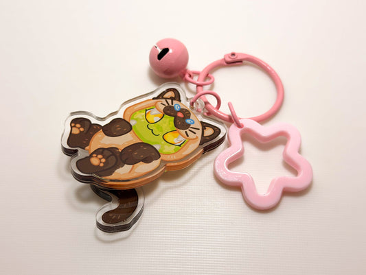 Mochi Wagging Tail Keychain