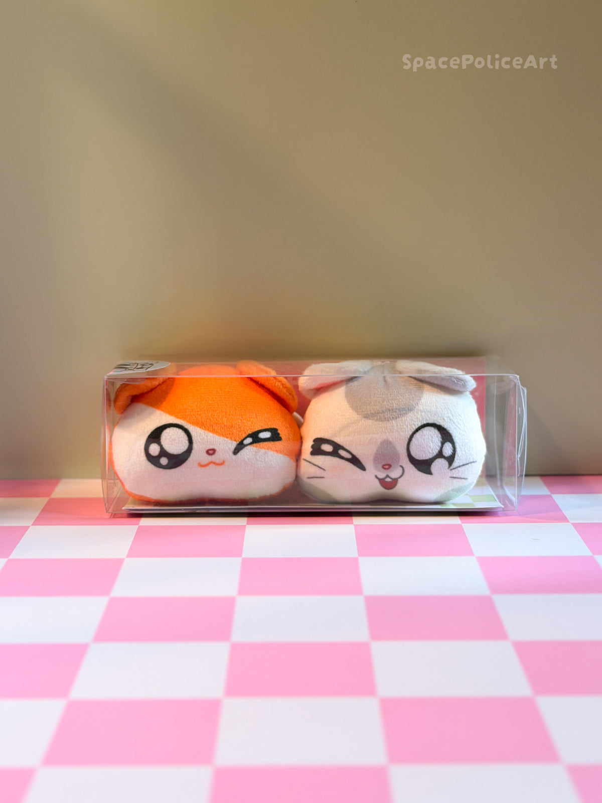 🐹Hamtaro & Muuknus🐹 Magnetic Plush Keychain