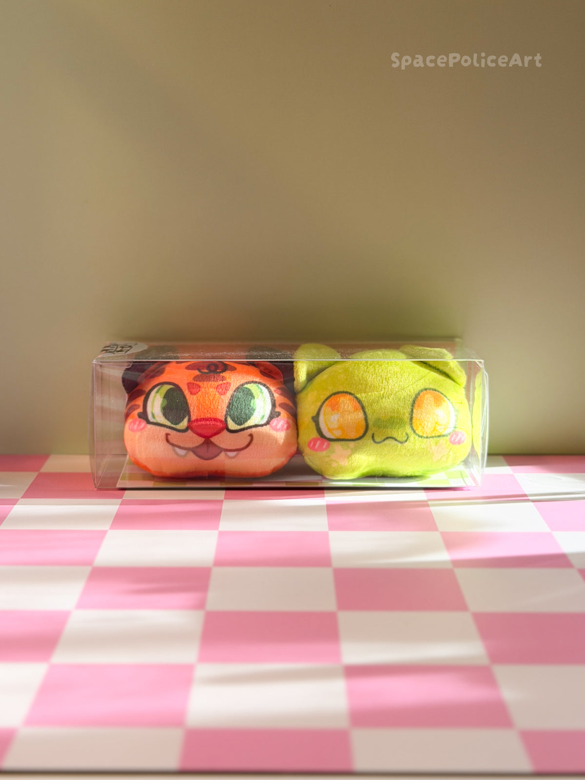 🐯Dash & Mochi🐸 Magnetic Plush Keychain