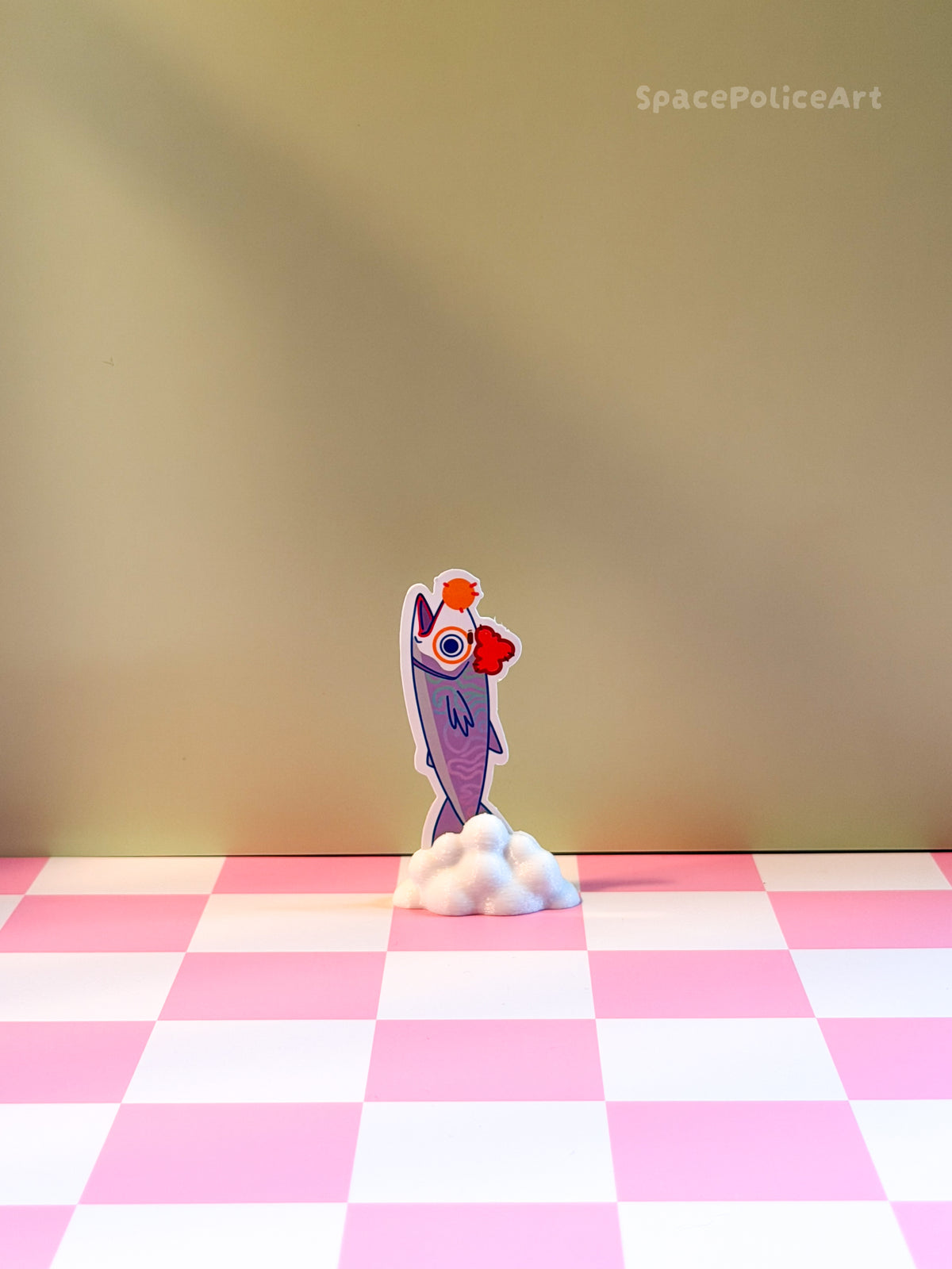 Clownfisch Perücke