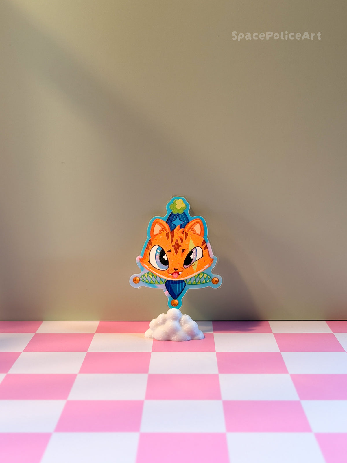 🎪 Orange Clown Cat 🎪