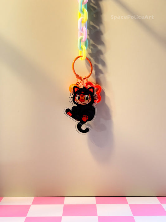 Dash Wagging Tail Keychain